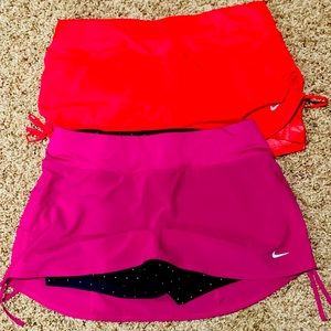 Nike skirt, dry fit material